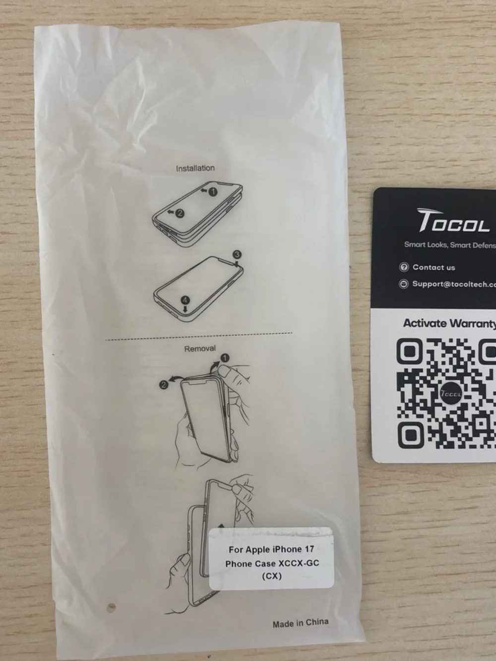 Tocol Mag-Safe iPhone 17 Alpine Green Case